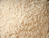 full frame of  white rice-raw