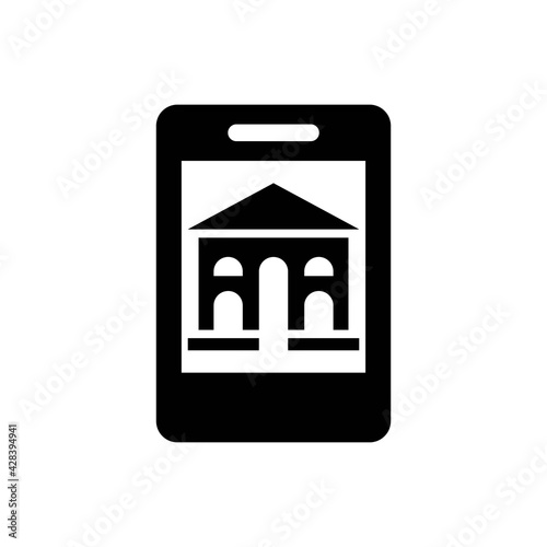 Online banking icon
