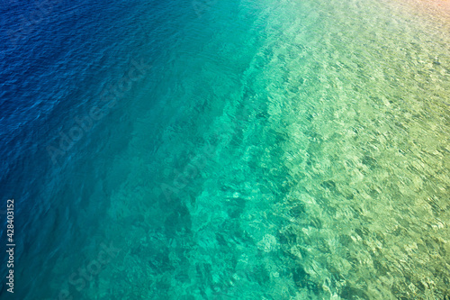 tropical Maldives sea background