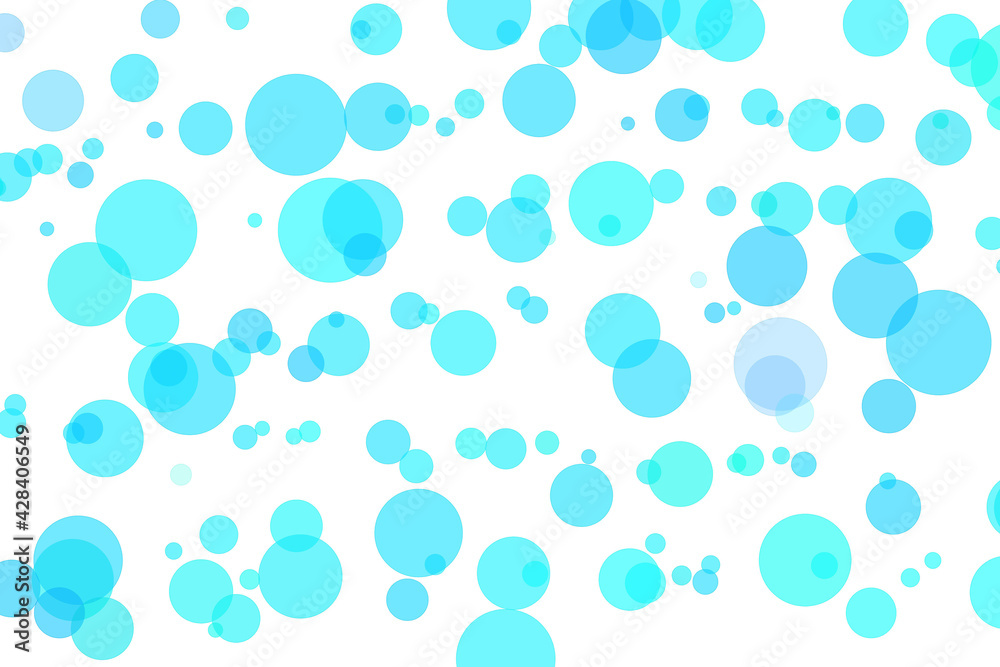 abstract background with circles of different sizes in burgundy and blue colors