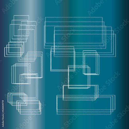 Hintergrund blautürkis IT