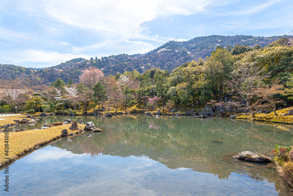 Obraz premium 天龍寺 曹源池