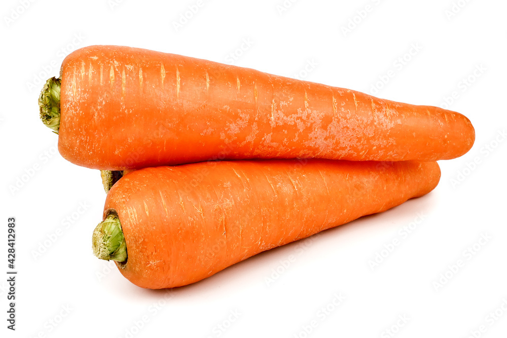 carrot isolated on a white background,element of food healthy nutrients and fruit healthy concept carrot isolated on a white background,element of food healthy nutrients and fruit healthy concept