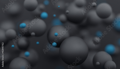 Abstract 3D Render of Spheres © VAlex