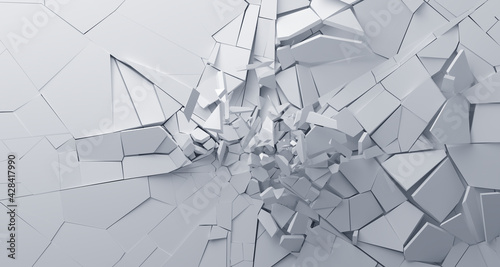 Konstfotografi Abstract 3D Background