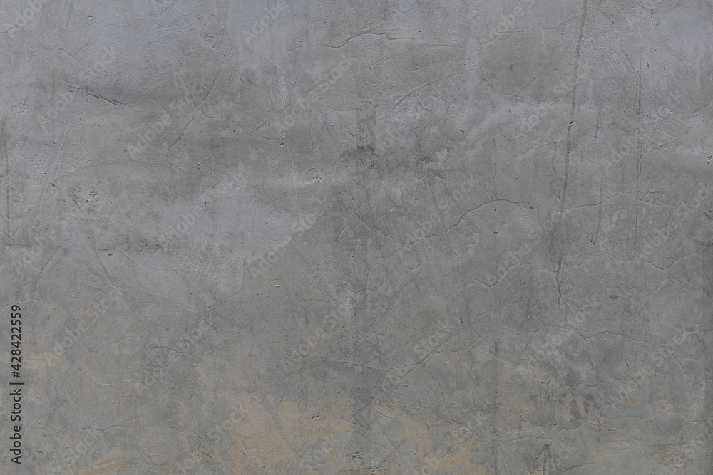 Naklejka premium Texture of cement plastering wall background are not painting.