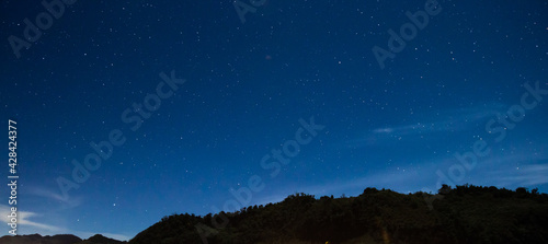 starry night sky