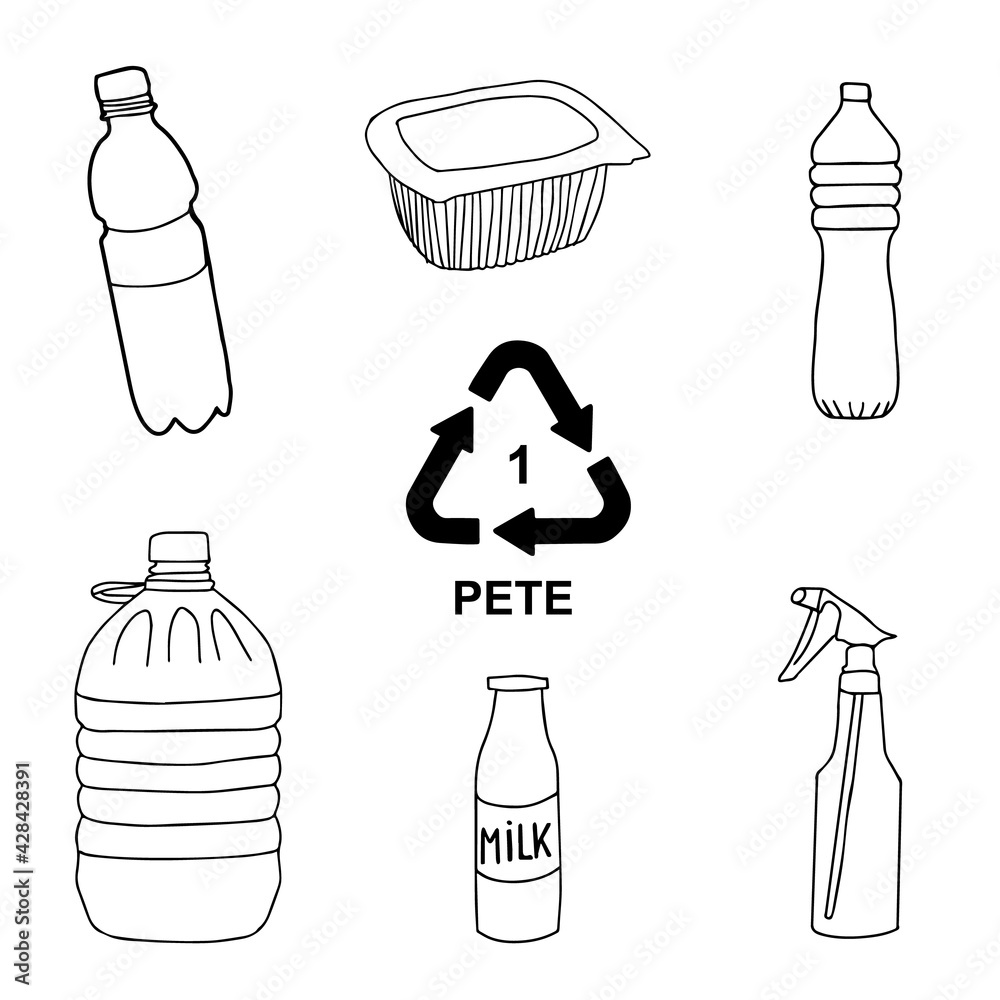 set-of-different-pet-polyethylene-terephthalate-bottles-and-containers