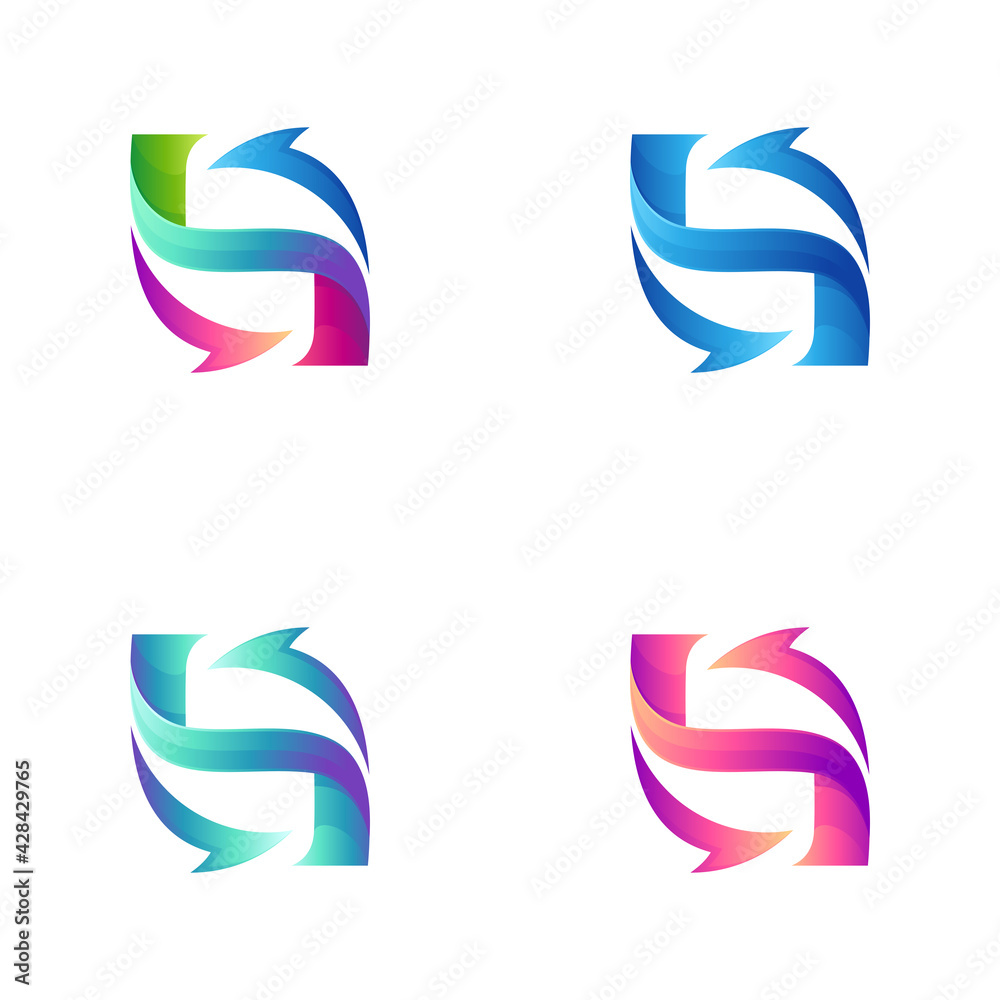 Letter H with arrow logo variation ready for template Letter H with arrow logo variation ready for template