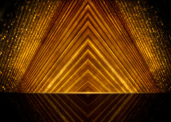 gold background for cosmetics product