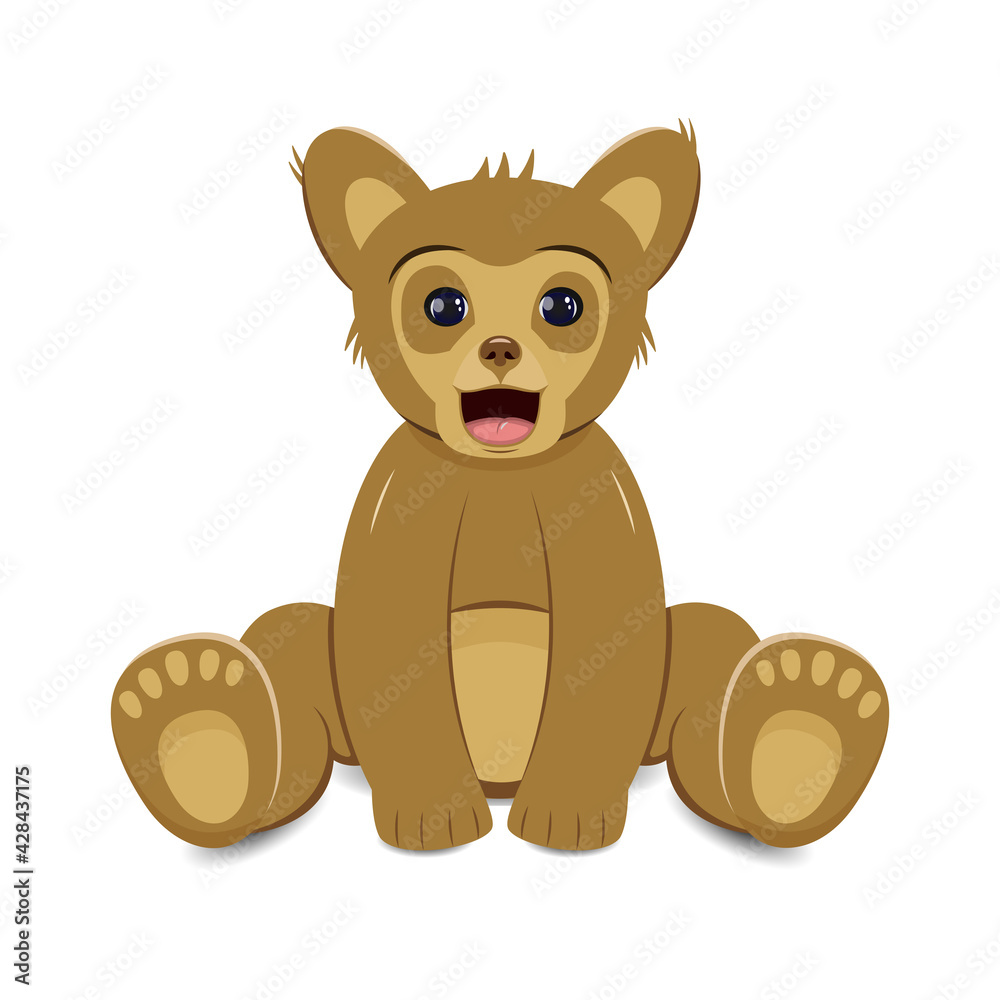 Obraz premium Cute Baby Bear