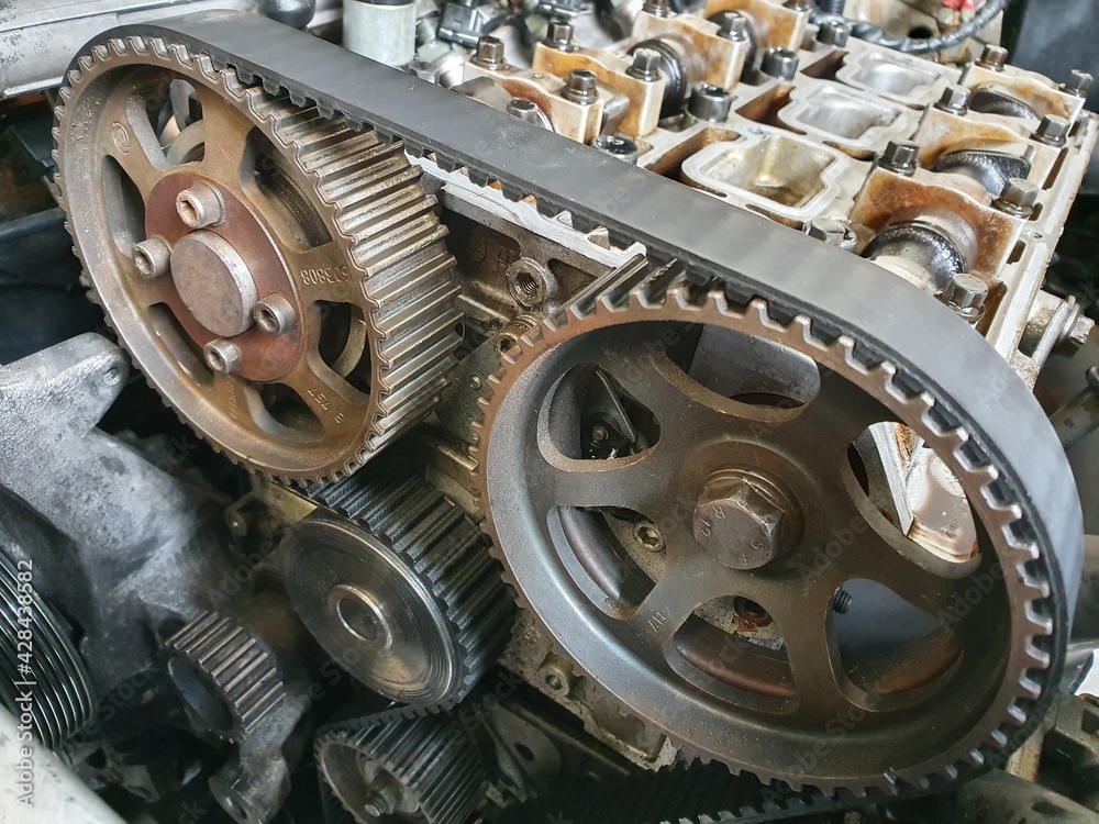 Engine Timing Belt Camshaft Rods Engine Timing Belt Camshaft Rods