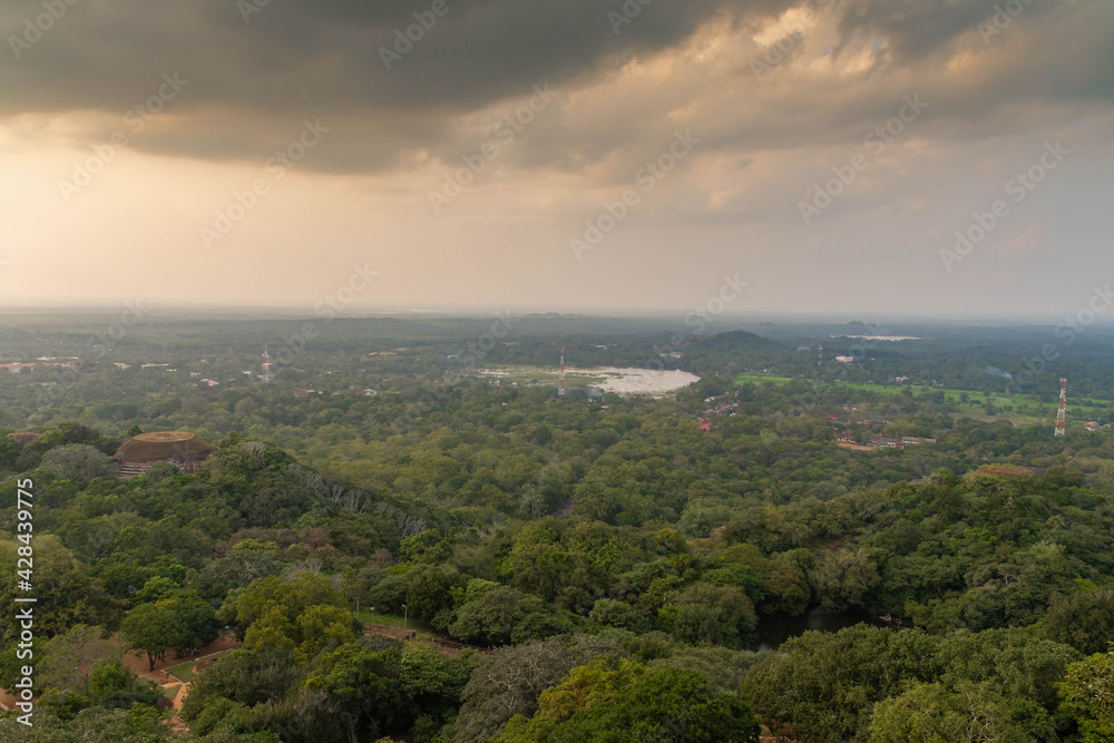 Fototapeta premium Anuradhapura Mihintale auf Sri Lanka historischer Kern