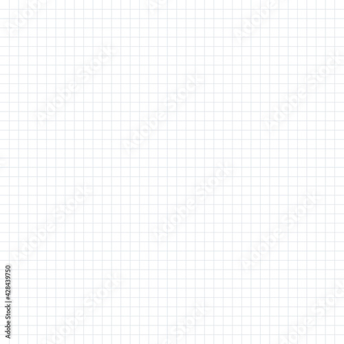 Squared sheet simple flat illustration