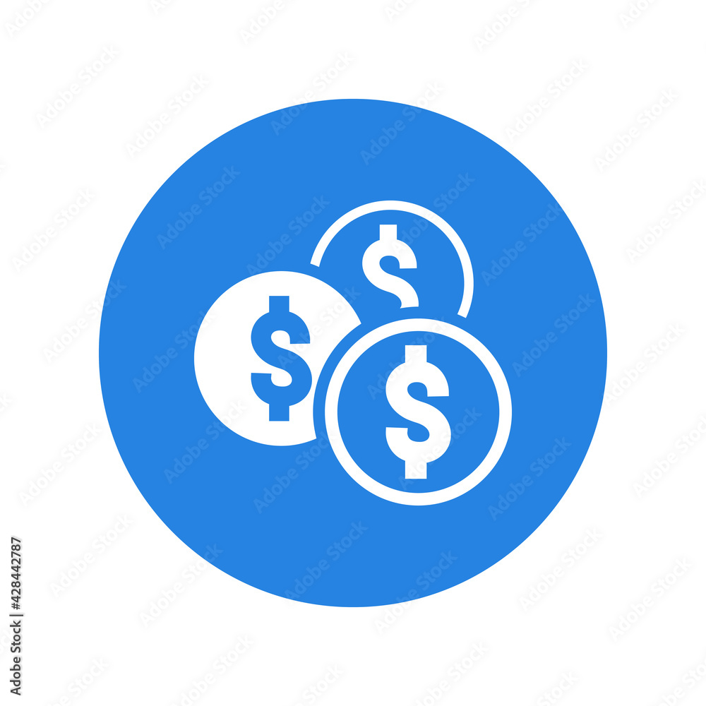 Profit money icon vector graphic illustration Profit money icon vector graphic illustration