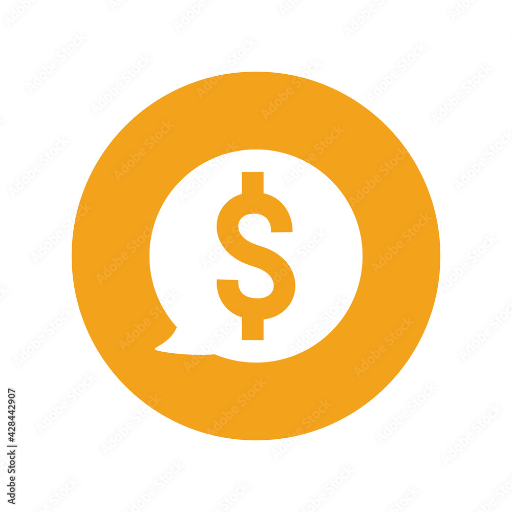 Business chat icon vector graphic illustration Business chat icon vector graphic illustration