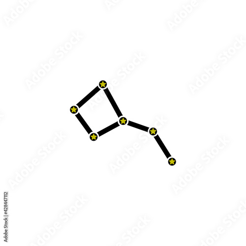 Canvas-taulu The Constellation Of Ursa Minor