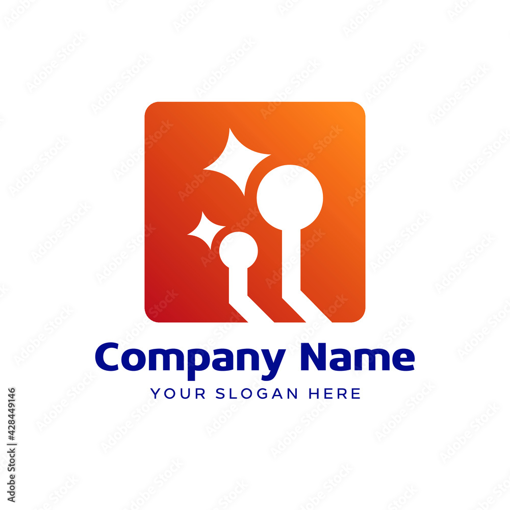 Technology logo, computer and data related business, hi-tech and innovative link network
Technology logo, computer and data related business, hi-tech and innovative link network