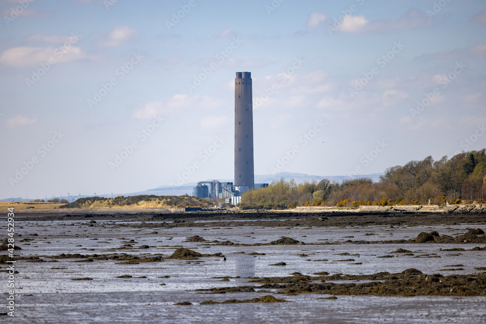 Power Plant in Longannet, Scotland Power Plant in Longannet, Scotland