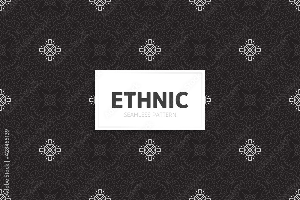 Seamless tribal texture geometric design Seamless tribal texture geometric design