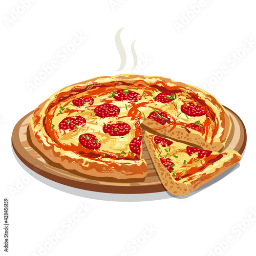 pizza salami