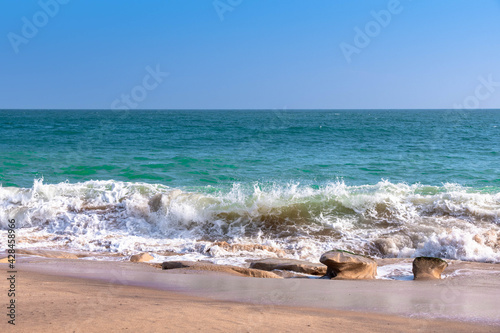 Tangalle am einsamen Strand auf Sri Lanka