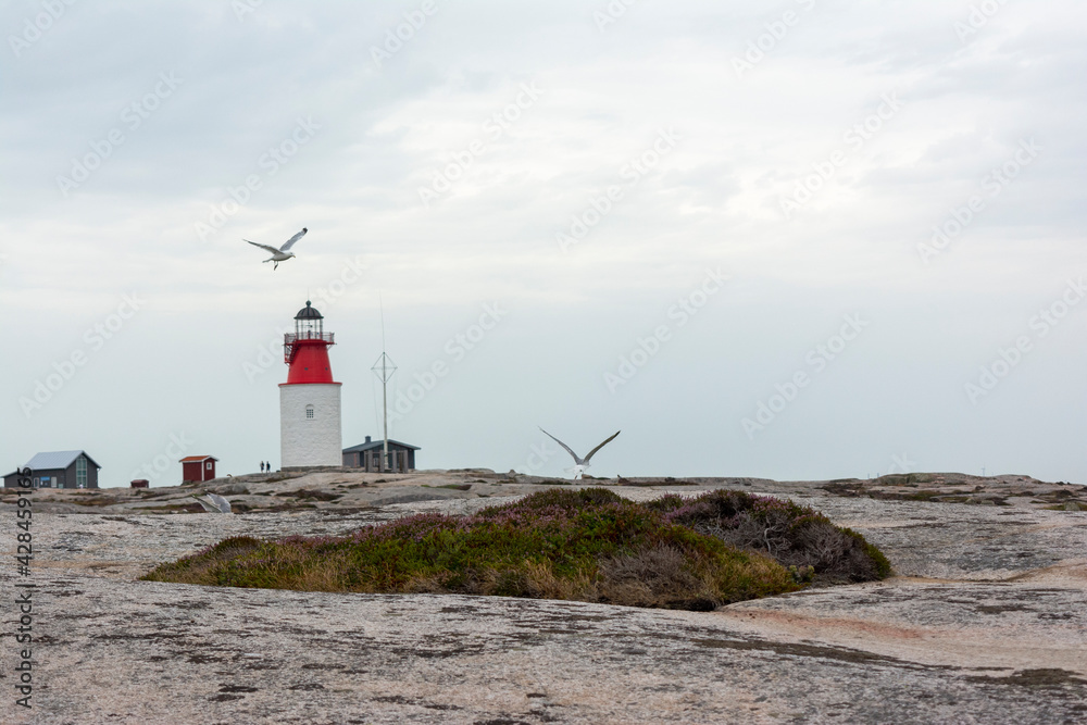 Lighthouse on Hallo Island Lighthouse on Hallo Island