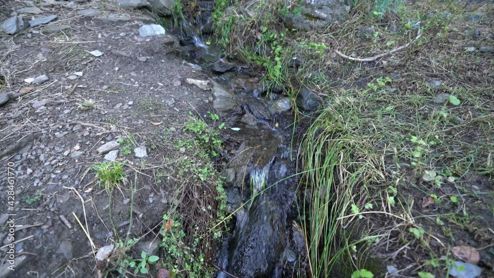 stream of water on the mountain stream of water on the mountain