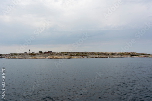 Hallo Island in Summer View From The Sea