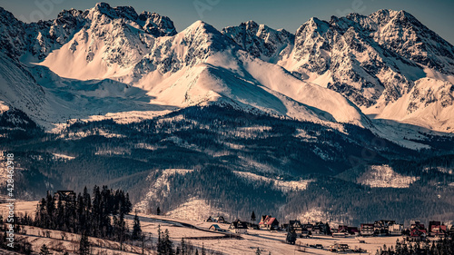 Obraz na płótnie Tatry w salonie
