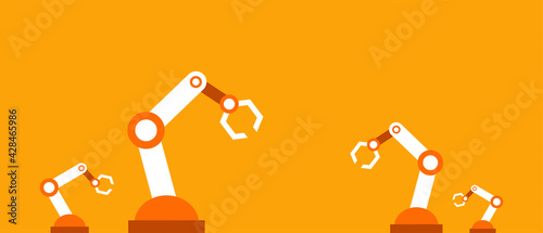 braccio robotico, robot industriale, industria, robotica
