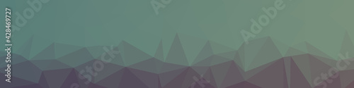 Abstract color Low-Polygones Generative Art background illustration