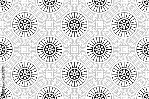 Islamic Ornament Pattern. Vintage decorative elements
