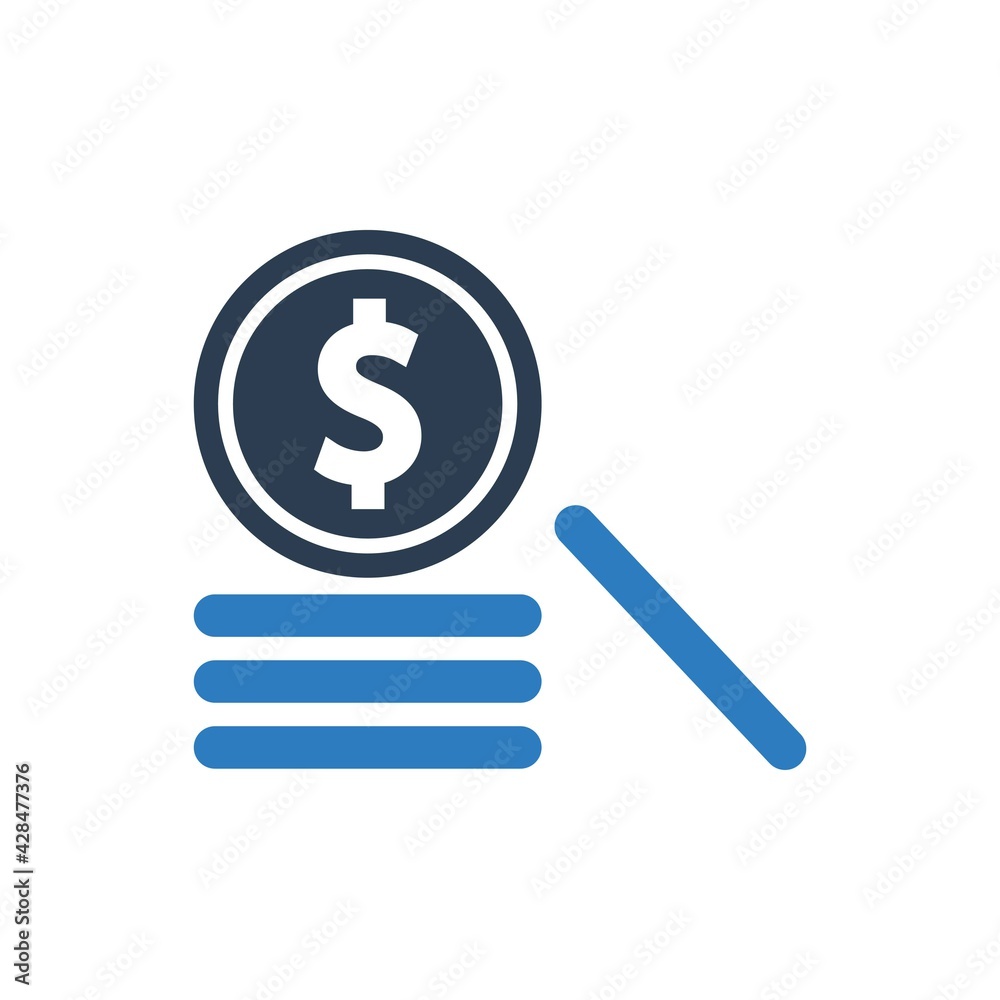 Coin currency icon Coin currency icon