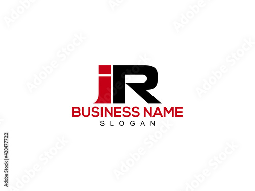 Letter IR Logo, ir logo icon vector for business