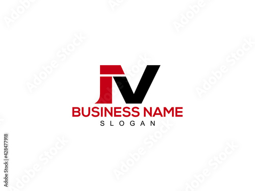 Letter IV Logo, iv logo icon vector for business