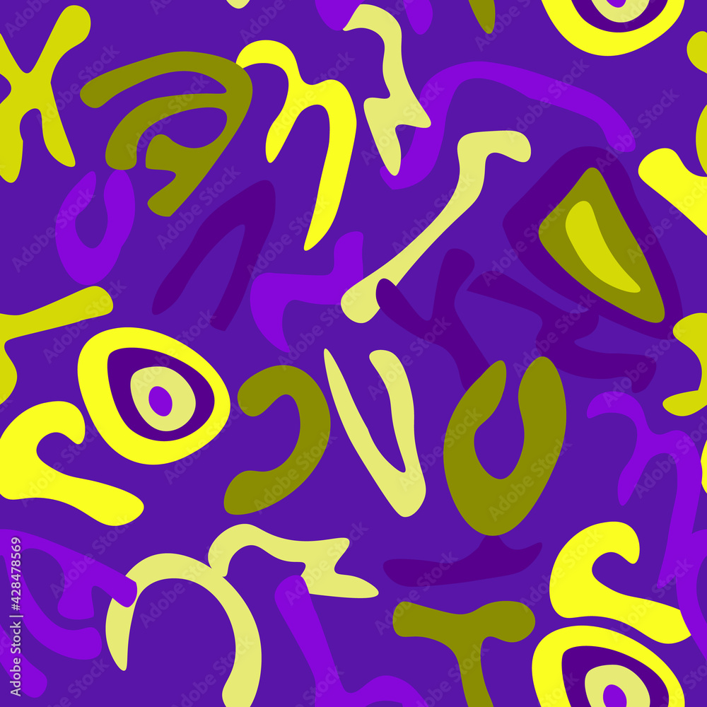 Abstract background pattern black blue yellow green purple beige outline modern fashion stylish designer fresh shapes stylized bright Abstract background pattern black blue yellow green purple beige outline modern fashion stylish designer fresh shapes stylized bright