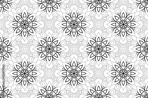 Islamic Ornament Pattern. Vintage decorative elements