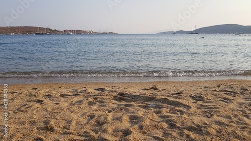 Beach Gumbet, Bodrum from Mugla, Turkey