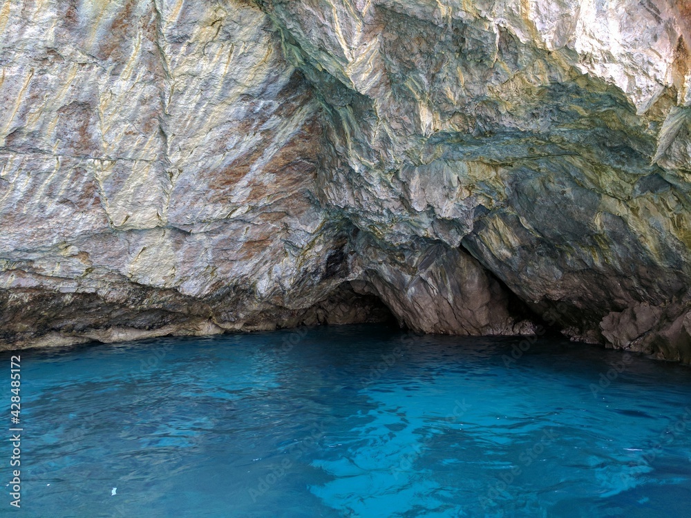Blue Water on Cave