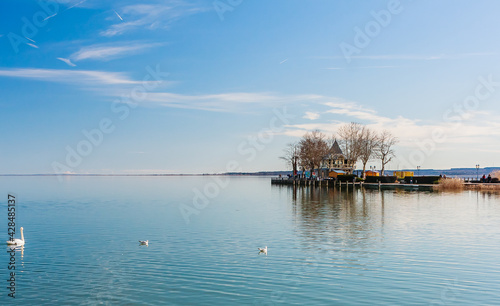 Obraz na płótnie Keszthely, Balaton, Hungary, Western Hungary, lake Balaton. w salonie