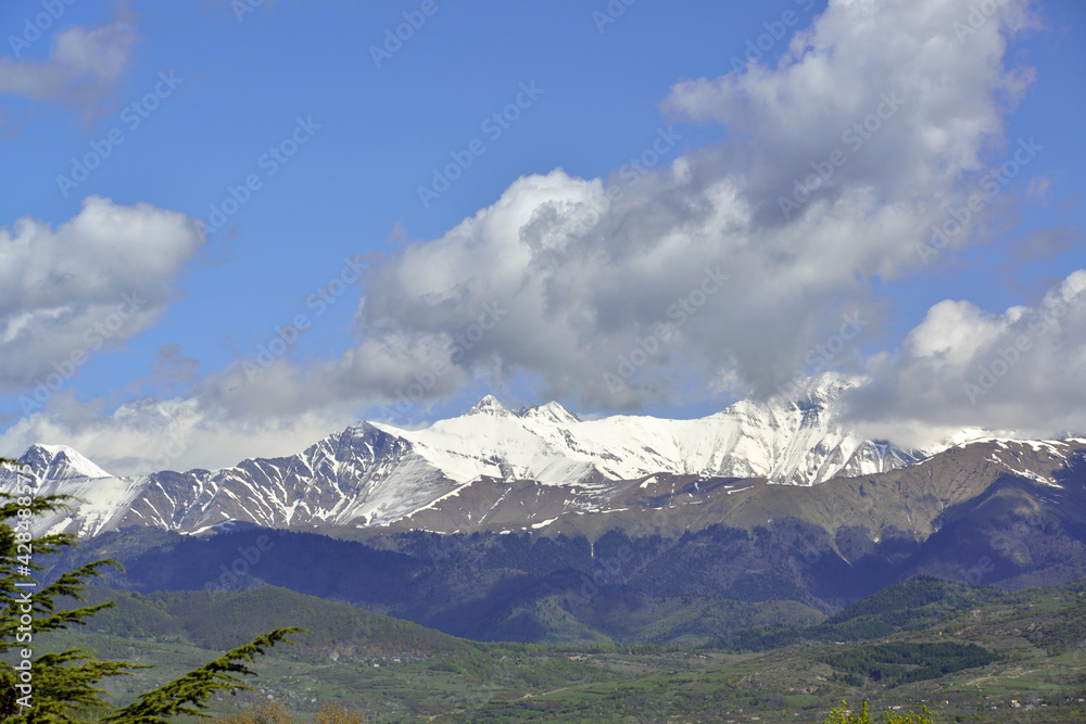 Spring in the Caucasus Mountains is a great time to travel