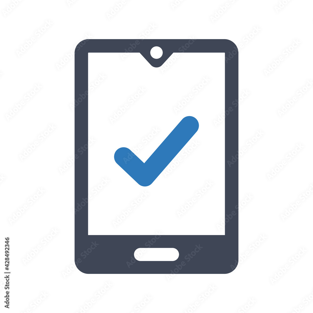 Mobile accept icon Mobile accept icon