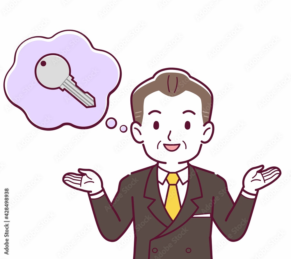 鍵をなくした人