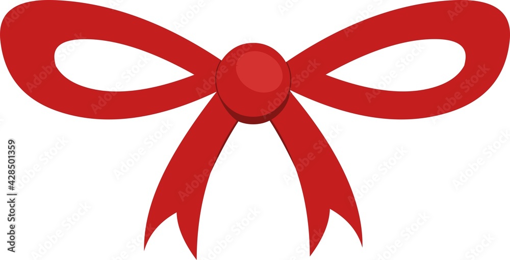 Vector emoticon illustration of a red bow
Vector emoticon illustration of a red bow