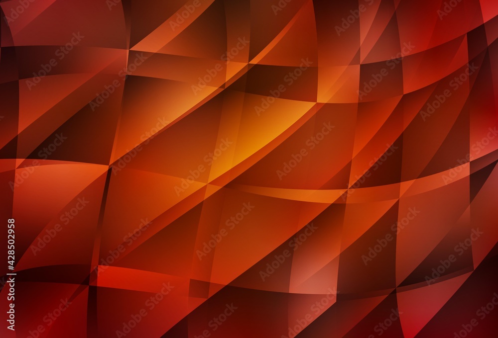Dark Red, Yellow vector abstract mosaic pattern. Dark Red, Yellow vector abstract mosaic pattern.