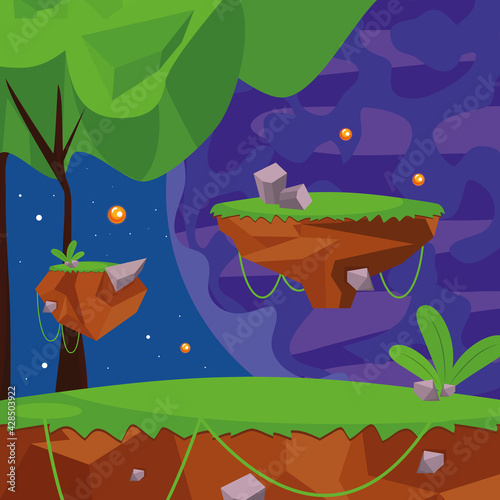 forest videogame level
