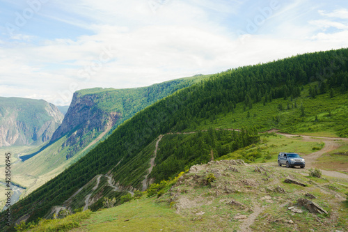 Katu Yaryk pass in the Altay mountains