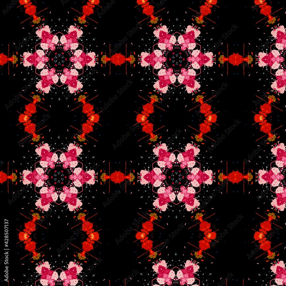Beautiful abstract batik background design Beautiful abstract batik background design