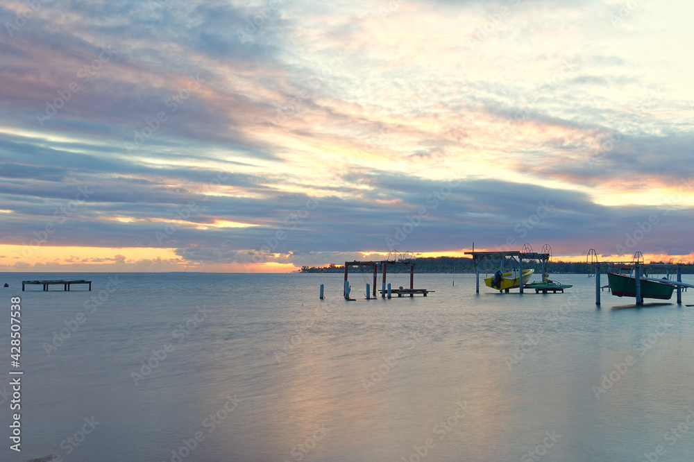 plage de  bora bora - polynesie francaise